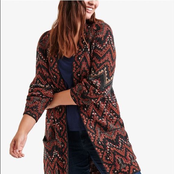 Lucky Brand Long Cardigan - Picture 5 of 7